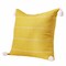 Edge Collections - 20" x 20" - Yellow - Striped Decorative Pillow for Stylish Home Decor - 1 Piece